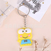 Cartoon keychain, cute car keys PVC, wholesale, Japanese and Korean, Birthday gift