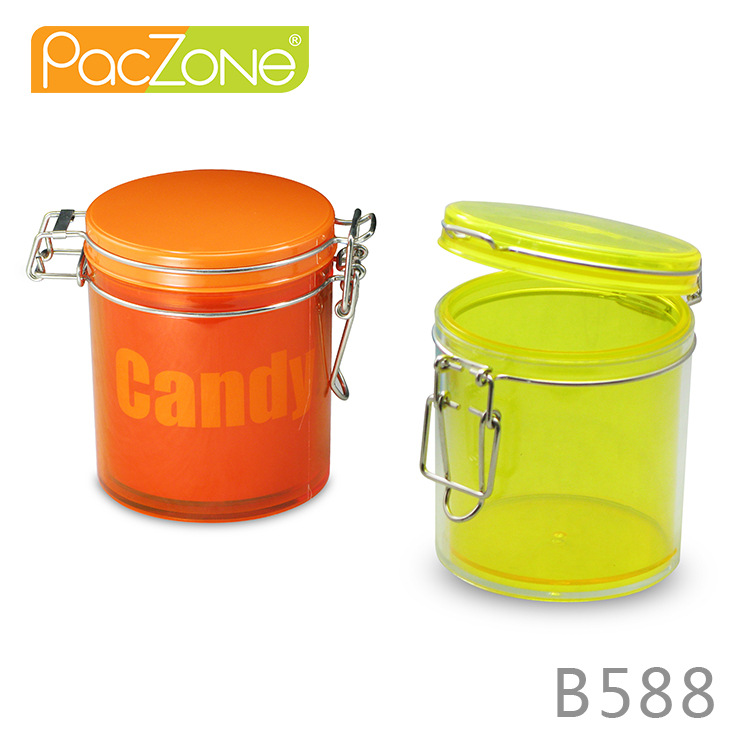 原创密封糖果食品包装盒 密封储物罐 文具玩具发饰饰品收纳盒
