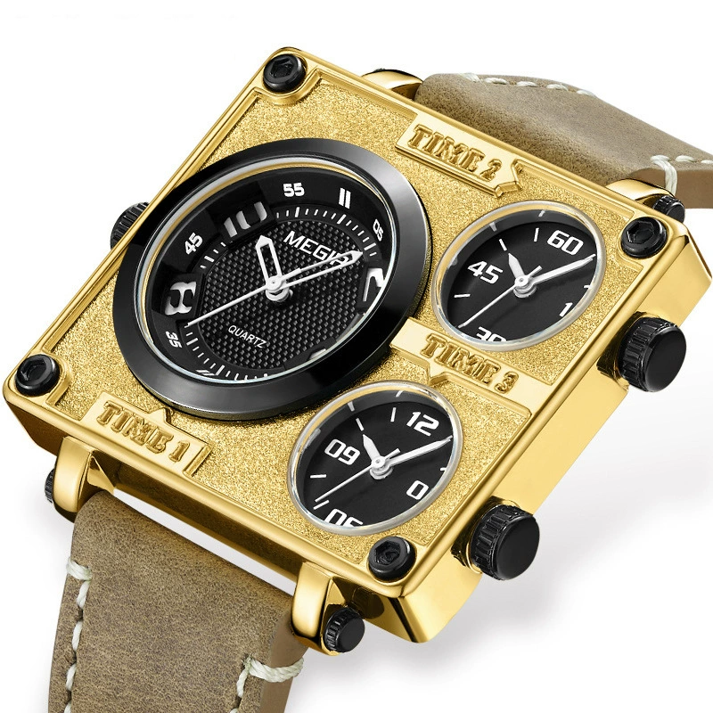 [New Maggel Retro Fashionable Multi -time Sports Quartz Men's Watch] Модель: 2069G.