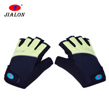 亚马逊骑行半指手套户外运动装备攀岩自行车手套透气网布半指手套