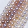 Necklace from pearl, beads, wholesale, 7-8mm