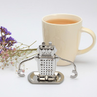 Thiết bị lọc trà Robot mới 304 lọc trà bằng thép không gỉ Sáng tạo thiết bị pha trà bóng trà ngăn trà tại chỗ bán buôn