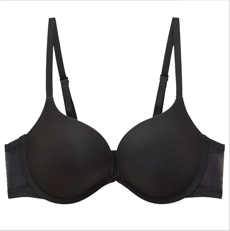 Поддерживающий дышащий сексуальный бюстгальтер с жесткими кольцами