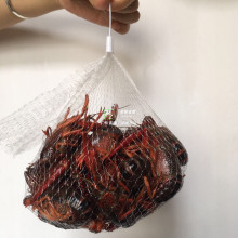 批发厚白色塑料网兜网袋玩具网水果海洋球螃蟹包装尼龙小网眼袋子