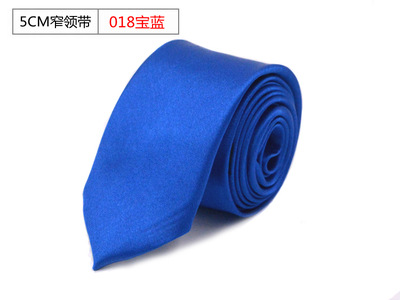 黒ネクタイメンズフォーマルビジネスナローバージョンバーガンディ 5 センチメートルプロフェッショナル結婚式学生ブルー韓国スタイル無地ネクタイ女性のための