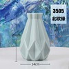 Nordic wind creative plastic vase new product PE vase office vase vase multiple multi -color dry vases