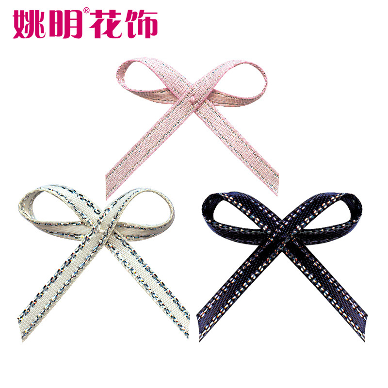 Yao Ming flor decoración cinta arco un punto Phoenix mariposa ropa interior ropa textil accesorios diadema pelo accesorios material