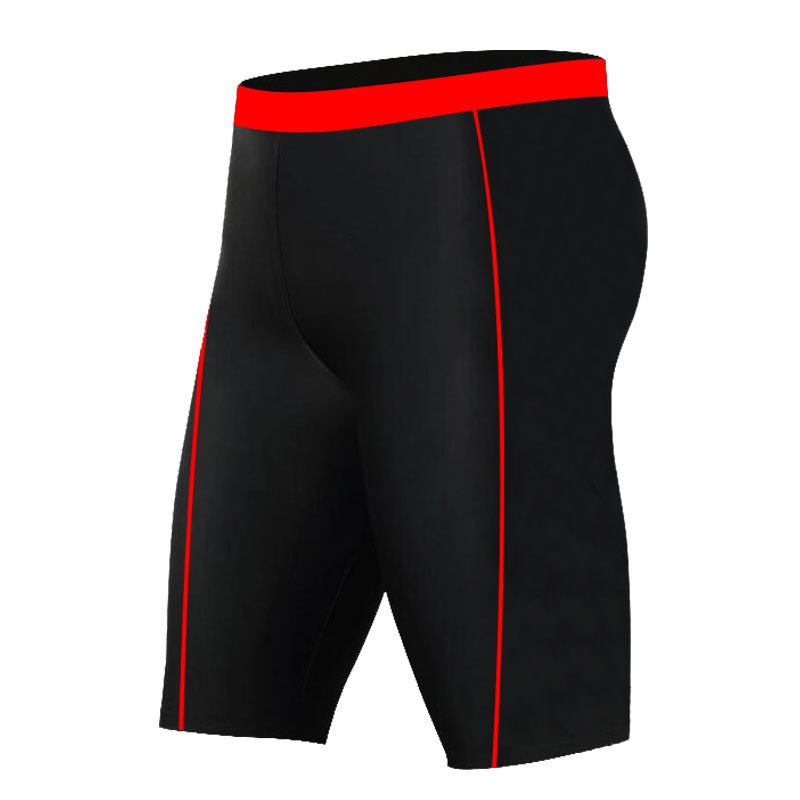 Traje de baño profesional de secado rápido para hombres equipo de aguas termales para adultos Traje de baño de cinco puntos para hombres