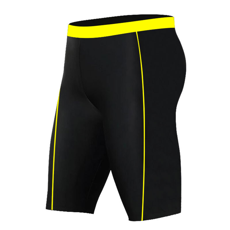 Traje de baño profesional de secado rápido para hombres equipo de aguas termales para adultos Traje de baño de cinco puntos para hombres