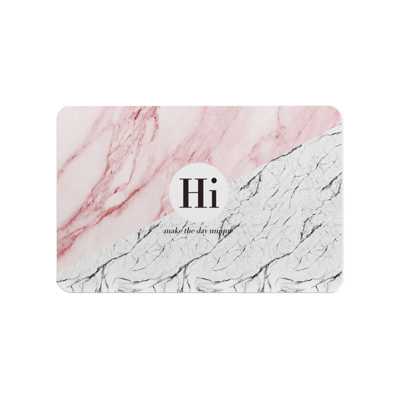 Cardaman promoción marmolado diatomita piso alfombra baño absorbente alfombra antideslizante estera Baño de diatomea de piso antideslizante estera de baño de diatomea