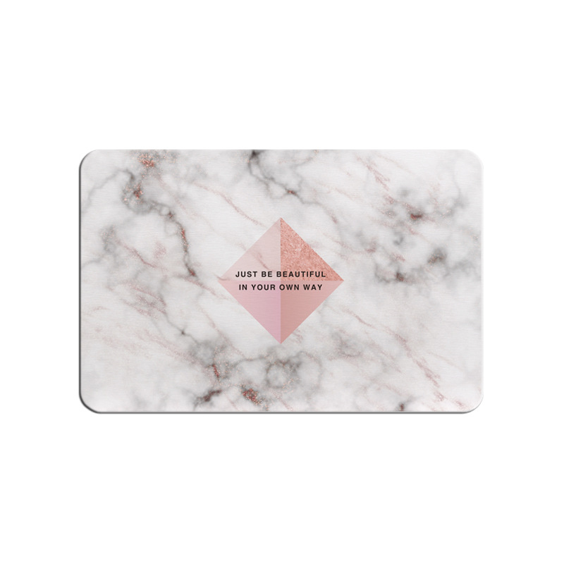 Cardaman promoción marmolado diatomita piso alfombra baño absorbente alfombra antideslizante estera Baño de diatomea de piso antideslizante estera de baño de diatomea