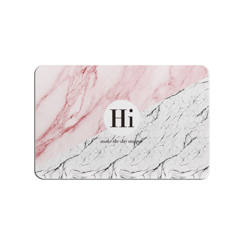 Cardaman promoción marmolado diatomita piso alfombra baño absorbente alfombra antideslizante estera Baño de diatomea de piso antideslizante estera de baño de diatomea