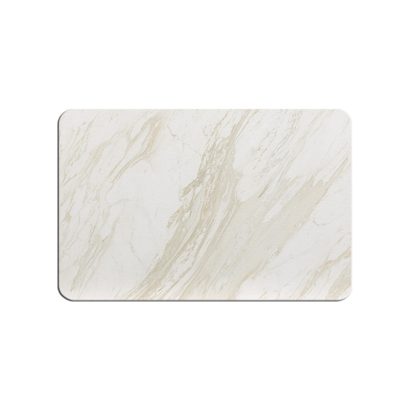 Cardaman promoción marmolado diatomita piso alfombra baño absorbente alfombra antideslizante estera Baño de diatomea de piso antideslizante estera de baño de diatomea