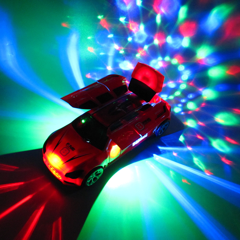 Nuevo coche de juguete eléctrico educativo para niños universal música ligera móvil de cuatro puertas puesto de venta caliente al por mayor juguetes