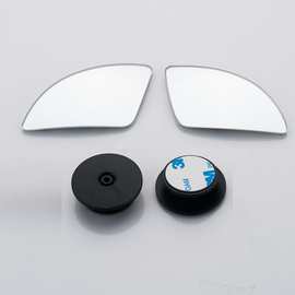 汽车用品小圆镜360度可调后视镜倒车盲点镜高清广角 反光辅助镜子