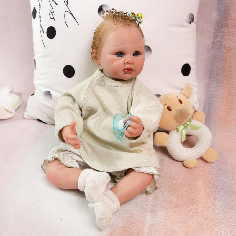 Npkcollection simulación bebé lindo bebé niños acompañan juguetes creativos colección de cuotas