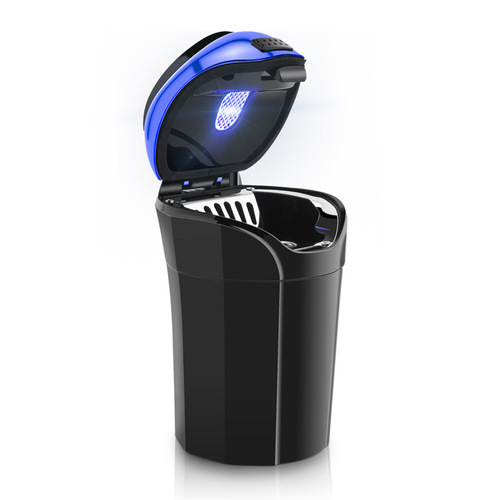 Creative Car Accessories Multi-functional Ashtray Hanging with Cover LED Car Light Universal Personality Car Ashtray