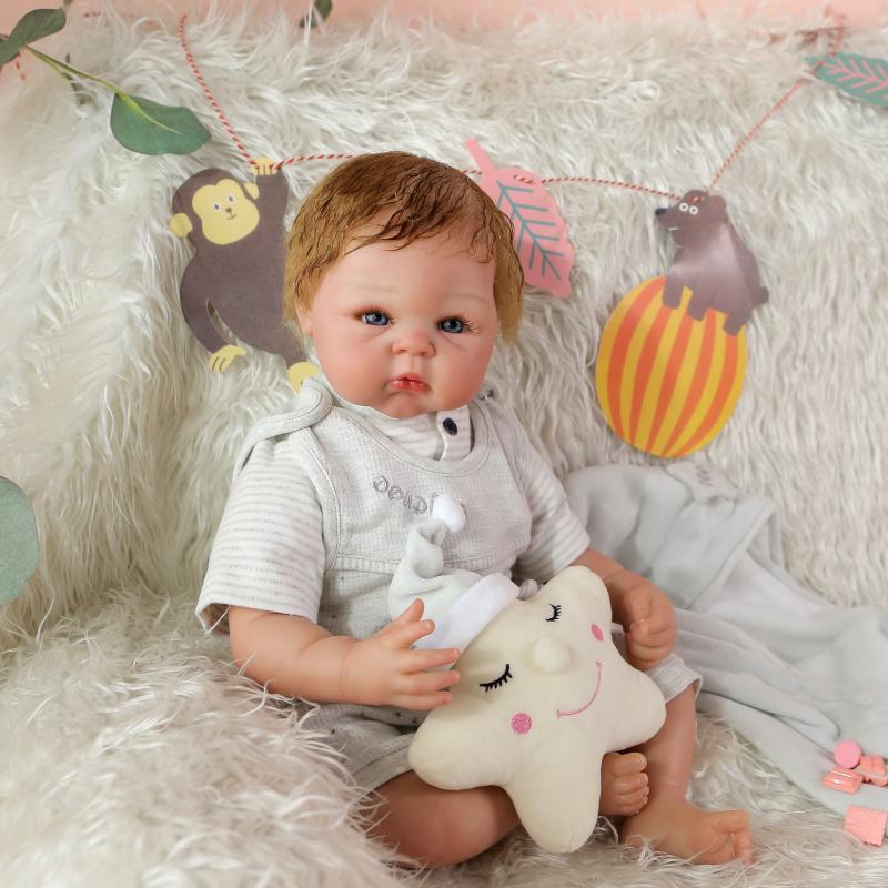 NPKCOLLECTION simulación hecha a mano muñeca de silicona muñeca innovadora regalo personalizado