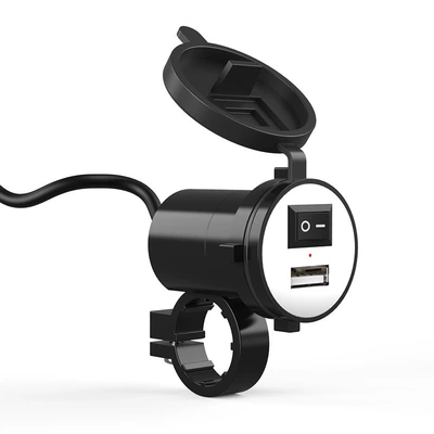 car usb charger with switch: Mobil şarj cihazları