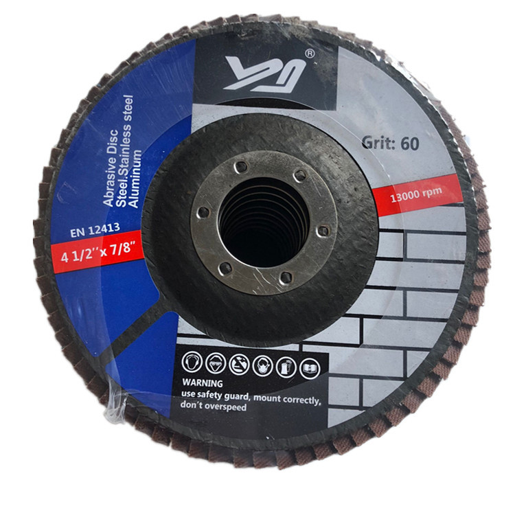 百叶片 T29  4.5寸锆刚玉百叶轮 115百页片 百叶片跨境E18