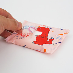 10 pieces of wet wipes for baby, ten pieces of disposable wet wipes, online store small gifts, night market, low price supply