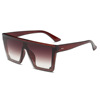 Sunglasses, men's fashionable retro square protecting glasses, European style, wholesale
