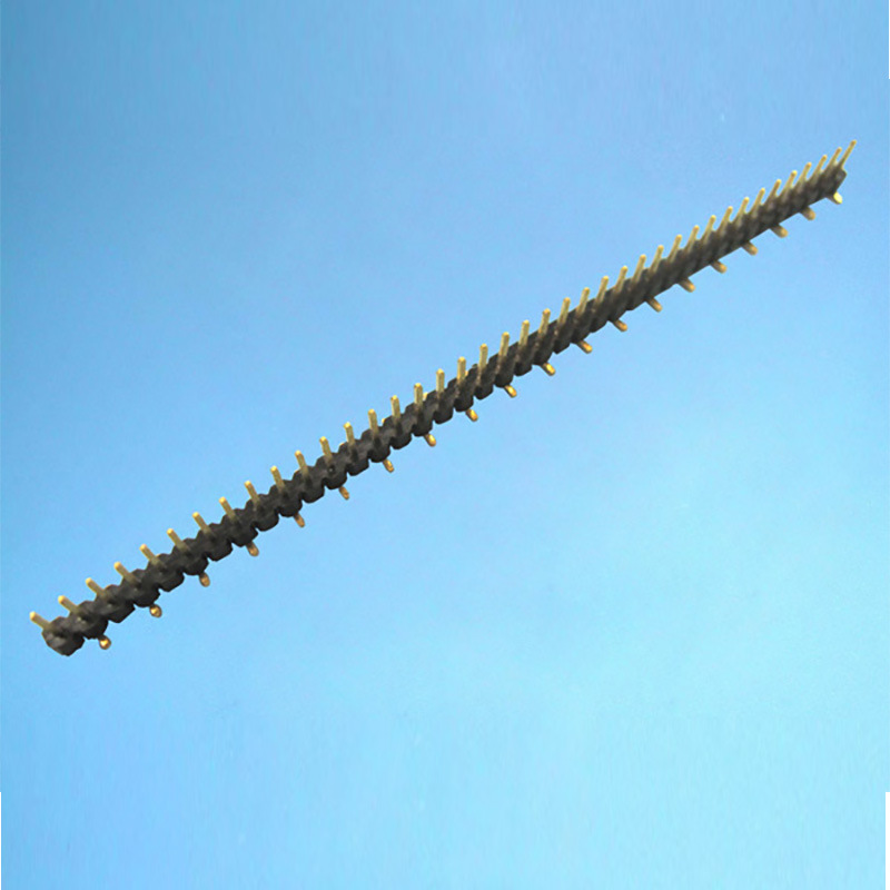 正凌精工 连接器 2.54mm间距单排表贴式排针1*40 贴板