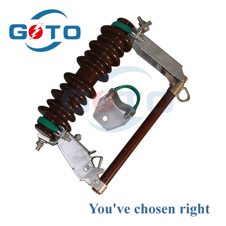 固拓专业外贸出口非洲型铜件镀白银户外高压跌落式瓷熔断器批发