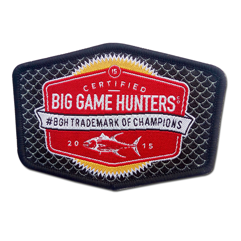 锁边章包边章异形刺绣锁边布贴肩章臂章标 织章布标绣花标 织唛