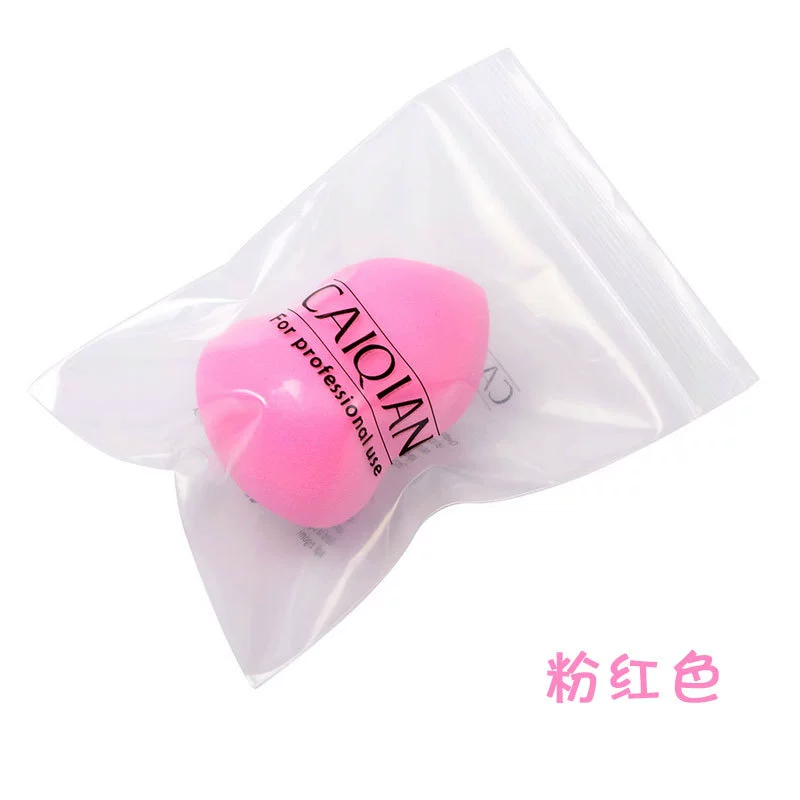 Cotton pads water based drop-shaped, cosmetic sponge