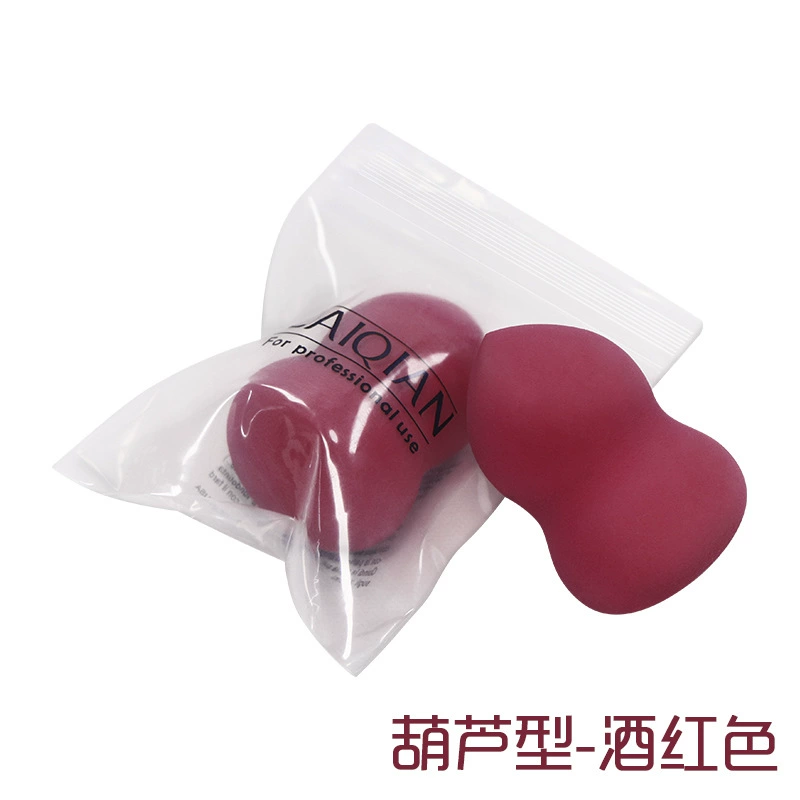 Cotton pads water based drop-shaped, cosmetic sponge