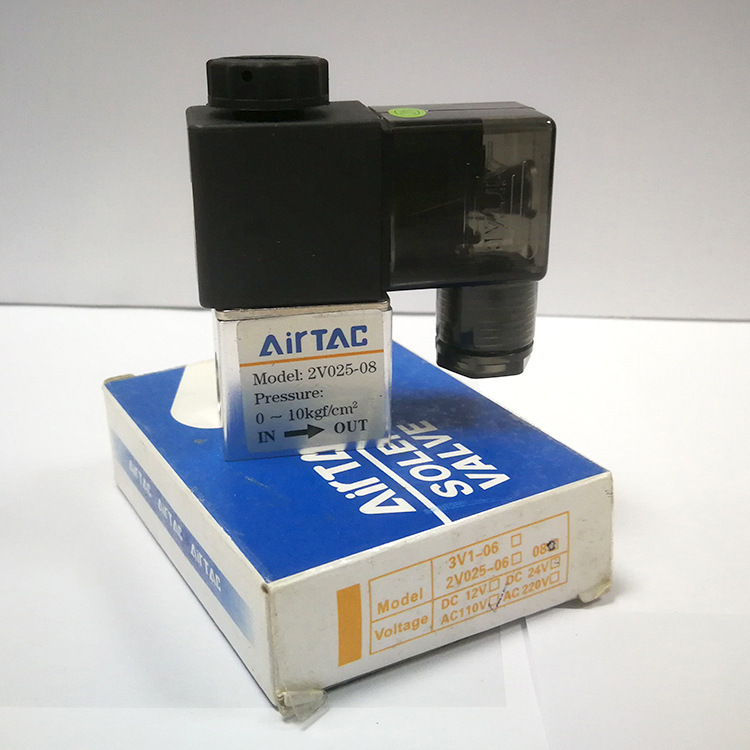 AIRTAC原装亚德客电磁阀 2V025-08 AC110V 特价清仓