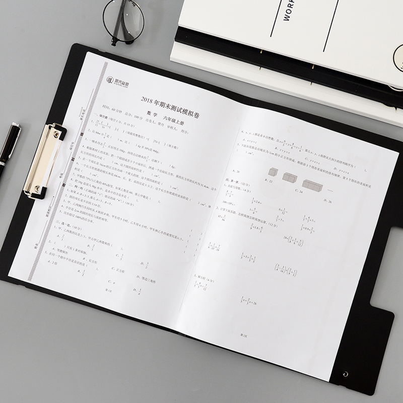 优凡 Creative stationery, belt, folder for office, simple and elegant design