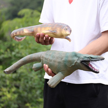 跨境新款软胶恐龙模型玩具大号沧龙迷惑龙搪胶模型地摊热卖玩具