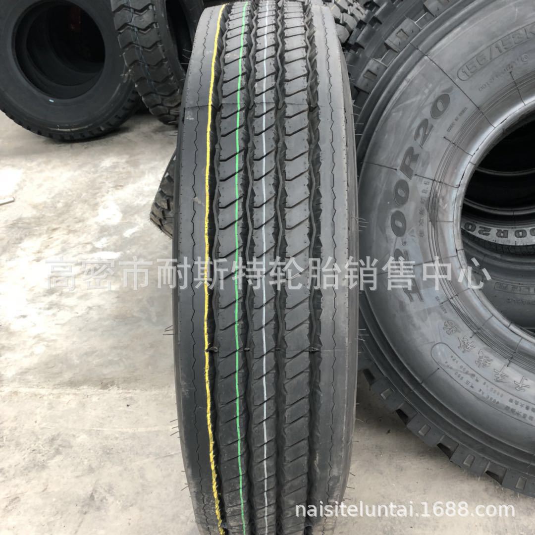 前四后八卡车轮胎11R22.5 12R22.5  平板车真空轮胎