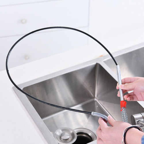 2767 Sewer and toilet pipe foreign matter clamping hook to unblock toilet blockage and remove kitchen floor drain unblocker