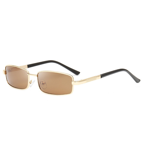 Ole Ole 2043 Small Frame Polarized Sunglasses for Men, Driver Driving Sunglasses, Metal Fishing Sunglasses