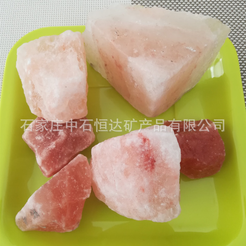 大量供应玫瑰盐颗粒 汗蒸房沐浴盐砂 盐屋用盐砂