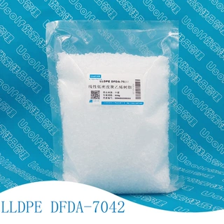 线性低密度聚乙烯树脂 LLDPE DFDA-7042 塑料颗粒 500g