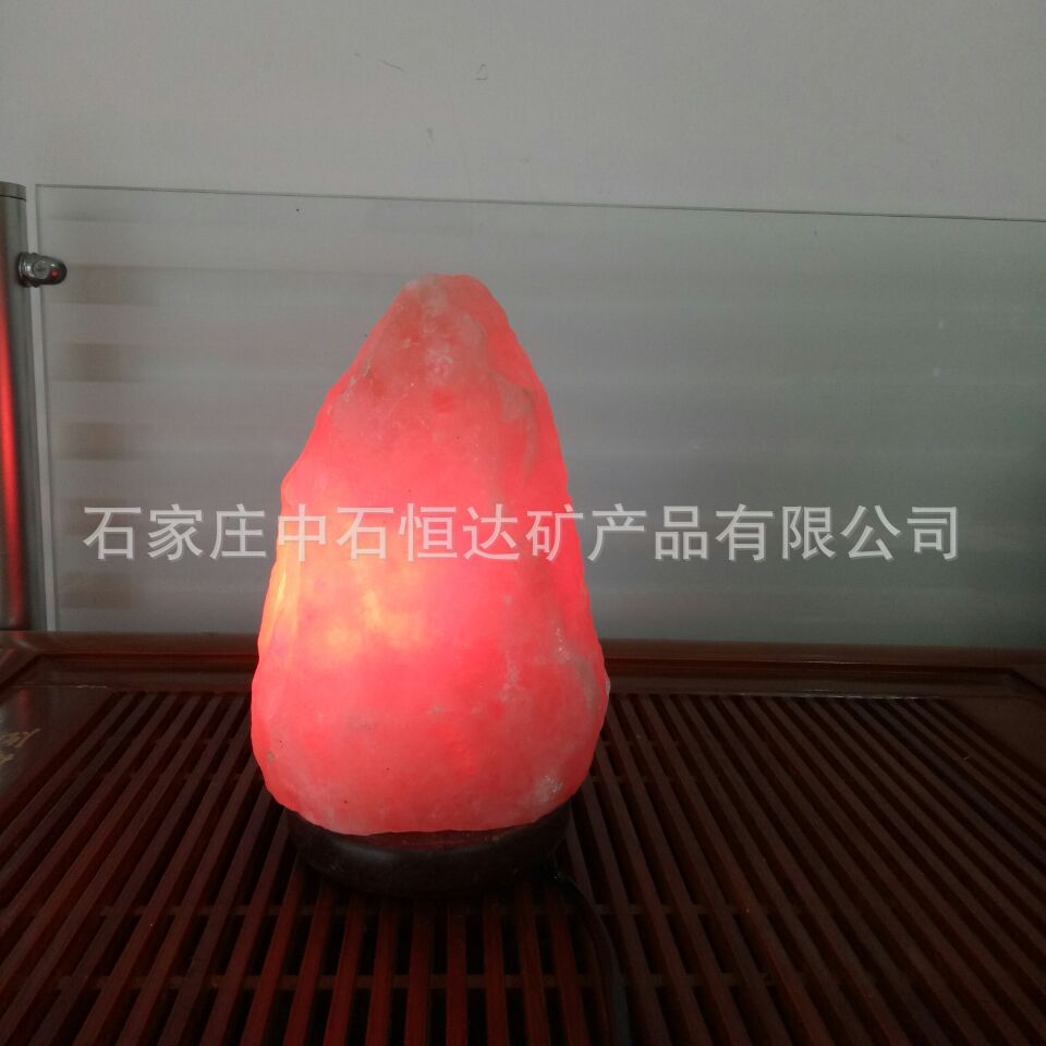 喜马拉雅水晶盐灯温馨台灯卧室床头灯装饰摆件灯