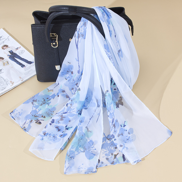 Damen Sommer Halstuch Aus Eisseide Elegantes Koreanisches Tuch_voghion.com