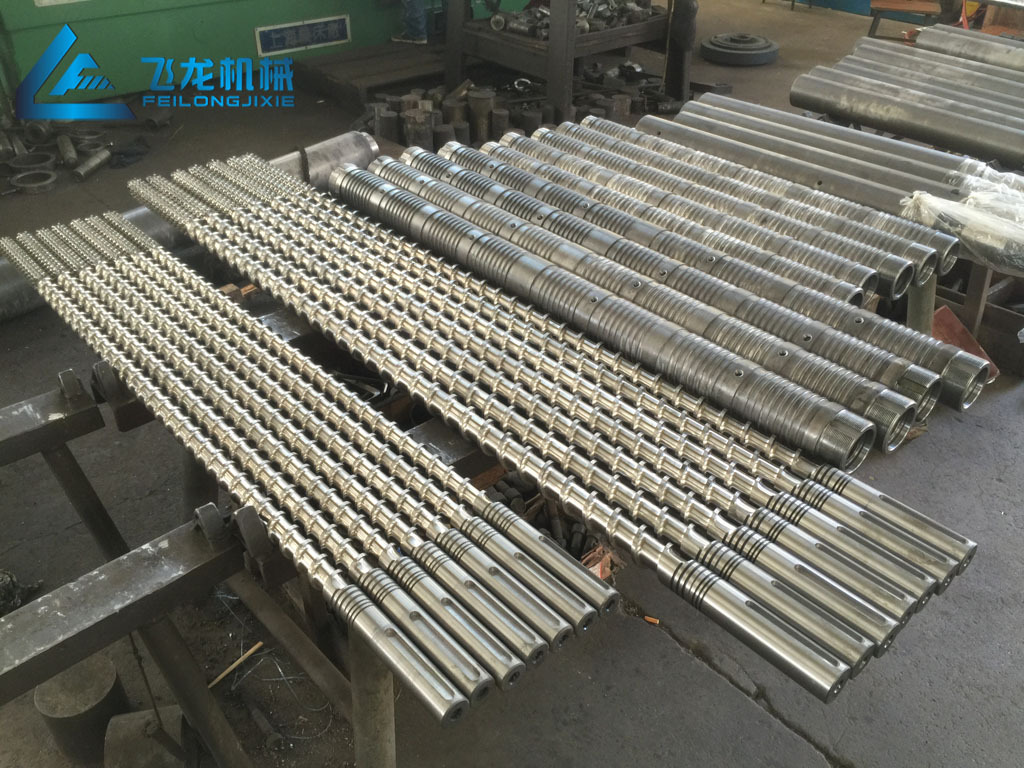 低价供应PP PE等各类挤出机螺杆机筒出料稳定塑化好