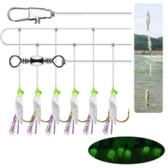 Wenhua Sports 12-19g Fish Skin Hook Sea Fishing Gear Cross-border
