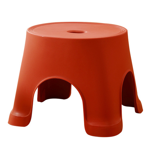 Small stool plastic bench household children's stool thickened cartoon non-slip foot rubber foot baby low stool for bathing