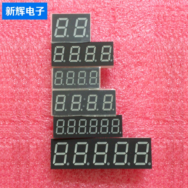 0,36-дюймовая цифровая трубка «Три в одном» четыре в одном» может установить цифровой экран светодиодного дисплея с красным светом