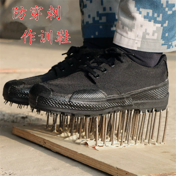 Новая обувь для защиты труда, низкая тренировочная обувь, строительная площадка, защита от проколов, рабочая обувь, парусиновая дышащая мужская Рабочая обувь