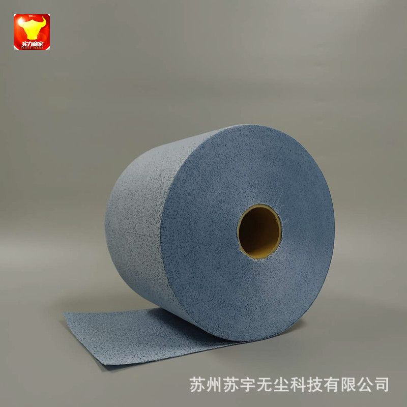苏州厂家批发树皮纹吸水吸油工业擦拭纸卷状擦拭纸
