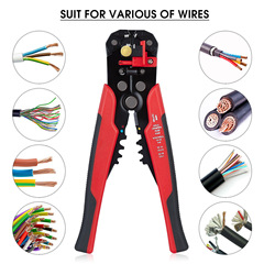 Supply of 5-in-1 multifunctional wire stripping pliers, automatic wire stripping pliers, cutting and crimping pliers, crimping pliers and disassembly tools