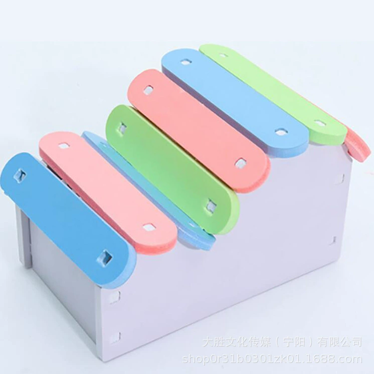 В наличии оптом Золотой Медведь спальня цветное гнездо поставки игрушечный деревянный дом экологическое деревянное гнездо хомяка