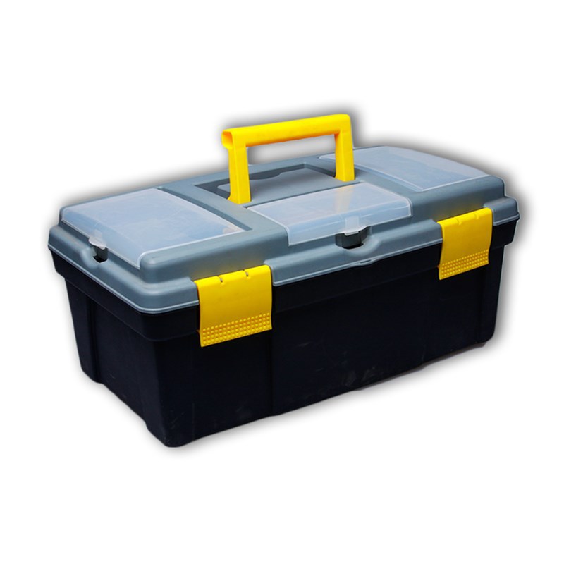 13寸塑料工具箱  零件手提箱 塑料制品 箱子 pp注塑加工